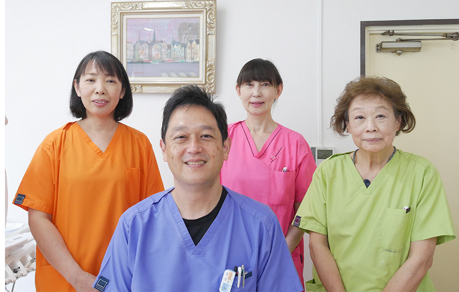 明るく元気なスタッフが笑顔でお迎え